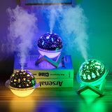 Maxbell 250ml LED Light Humidifier Essential Oil Diffuser Aromatherapy Ocean