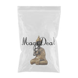 Maxbell Buddha Statue Gold Figurines Sculpture Meditation Decor 11.8x8.3x19.5cm
