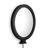 Maxbell LED Wall Mirror Bathroom Mirrors With Light 24CM Round Decorative Sun