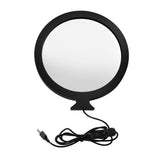 Maxbell LED Wall Mirror Bathroom Mirrors With Light 24CM Round Decorative Sun