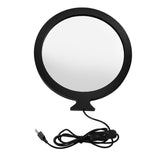 Maxbell LED Wall Mirror Bathroom Mirrors With Light 24CM Round Decorative Sun