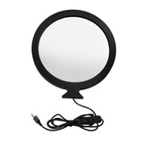 Maxbell LED Wall Mirror Bathroom Mirrors With Light 24CM Round Decorative Sun