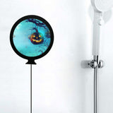 Maxbell LED Wall Mirror Bathroom Mirrors With Light 24CM Round Decorative Halloween