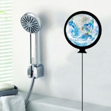 Maxbell LED Wall Mirror Bathroom Mirrors With Light 24CM Round Decorative Earth