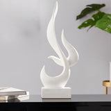 Modern Decoration Statue Living Room Home Accessories Decor Sculpture White