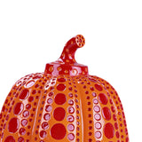 Modern Pumpkin Figures Vivid Statue Office Decor Accessory Ornament Gifts Orange Red