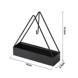 Maxbell Mosquito Coil Holder Incense Burner Decorative Ornament Craft Black Triangle