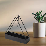 Maxbell Mosquito Coil Holder Incense Burner Decorative Ornament Craft Black Triangle