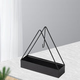 Maxbell Mosquito Coil Holder Incense Burner Decorative Ornament Craft Black Triangle