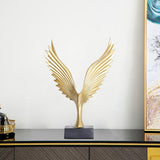 Bird Statue Modern Sculpture Bar Cafe Decoration Home Office Display Stand 23.5x33CM