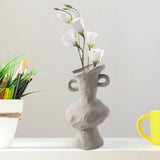 Maxbell Modern Ceramic Hydroponic Flower Vase Kitchen Office Living Room Decor C