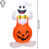 Maxbell Halloween Air Inflatable Pumpkin Ghost LED Light Outdoor Yard Party Decor Bunny Pumpkin