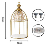 Maxbell Candle Warmer Wax Melter Fragrance Lamp Aroma Bedroom Night Light EU Plug Gold Plating