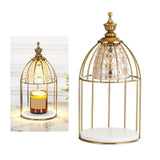 Maxbell Candle Warmer Wax Melter Fragrance Lamp Aroma Bedroom Night Light EU Plug Gold Plating