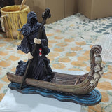 Halloween Western Death Figurine Home Horror Decor Indoor Desktop Ornament