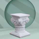 Roman Pillar Statue Pedestal Candlestick Stand Sculpture Garden Layout Decor S Square