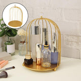 Desk Perfume Organizer Countertop Makeup Rings Rack Holder Shelf 1-Tier