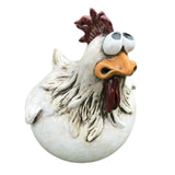 Maxbell Chicken Garden Statue Decor Craft Hen Sculpture Animal Garden Yard Lawn B
