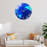 30cm Quartz Silent Wall Hanging Clock for Living Room Geometry