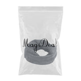 Maxbell Dog Ear Wrap Dog Costume Winter Snood Headband for Noise Protection  S Grey