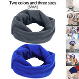 Maxbell Dog Ear Wrap Dog Costume Winter Snood Headband for Noise Protection  S Grey