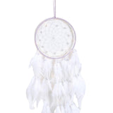Maxbell Woven Dream Catcher Chic Tapestries Wall Hanging Bedroom Decor with Light Without Light