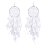 Maxbell Woven Dream Catcher Chic Tapestries Wall Hanging Bedroom Decor with Light Without Light