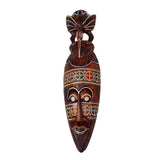 Maxbell Antique Old Collectible Decorative Hand Carved Wood African Masks  C-50CM