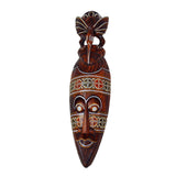 Maxbell Antique Old Collectible Decorative Hand Carved Wood African Masks  C-50CM