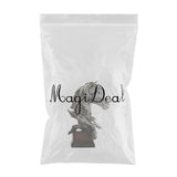 Maxbell Retro Horse Head Statue Display Decoration Office Desktop Wine Sculpture Silver