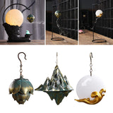 Maxbell Incense Holder Decorative Backflow Tea Ceremony for Office Lotus heart