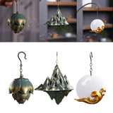 Maxbell Incense Holder Decorative Backflow Tea Ceremony for Office Lotus heart