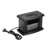 Maxbell Compact Electric Fireplace Indoor 1000W with 3D Flame Effect Tabletop Space
