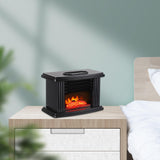 Maxbell Compact Electric Fireplace Indoor 1000W with 3D Flame Effect Tabletop Space