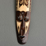 Maxbell African Masks Solid Wood Carving Aboriginal Statue Animal Totem for Bar