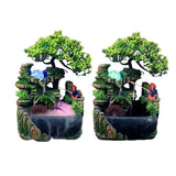 Maxbell Indoor Water Fountains Crafts Waterfall Fountain Decoration No Mist