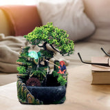 Maxbell Indoor Water Fountains Crafts Waterfall Fountain Decoration No Mist