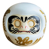 Maxbell Japanese Daruma Doll Ornament Piggy Bank Lucky Cat Business churinga  white