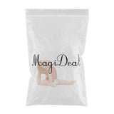 Maxbell Bunny Girl Yoga Pose Figurine Meditation Gifts for Bookshelf Shelf Lovers  Lean back