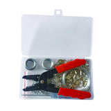 Maxbell 140x Double Picture Hanging Kit Photo Frame Hooks Mirror D Ring Hangers