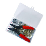 Maxbell 140x Double Picture Hanging Kit Photo Frame Hooks Mirror D Ring Hangers