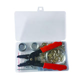 Maxbell 140x Double Picture Hanging Kit Photo Frame Hooks Mirror D Ring Hangers