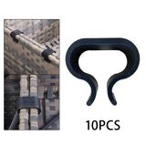 Maxbell 10 Pieces Patio Wicker Furniture Clips Chair Fasteners Patio Sofa Clips 7x6cm