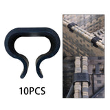 Maxbell 10 Pieces Patio Wicker Furniture Clips Chair Fasteners Patio Sofa Clips 7x6cm