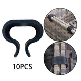 Maxbell 10 Pieces Patio Wicker Furniture Clips Chair Fasteners Patio Sofa Clips 7x6cm