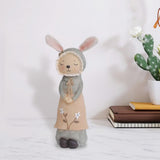 Maxbell Cute Rabbit Statue Figurines Animal Sculpture Craft Wedding Gift  female