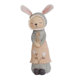 Maxbell Cute Rabbit Statue Figurines Animal Sculpture Craft Wedding Gift  female