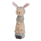 Maxbell Cute Rabbit Statue Figurines Animal Sculpture Craft Wedding Gift  female