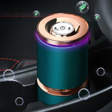 Maxbell Car Air Purifier Portable Room Mini USB Quiet for Smoke Pollen Odors Green