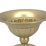 Maxbell Metal Vase Flowerpot Home Decor Flowers Arrangement Ornaments Gold Planter 12x16x13cm